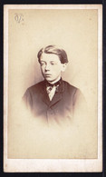 VIEILLE PHOTO CDV  - JEUNE HOMME RICHE - GARCON - YOUNG BOY - Old (before 1900)