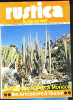 Rustica 74 - 30/05/71 - Jardins Exotiques A Monaco - Jardin Des Villes De France - Jardinage