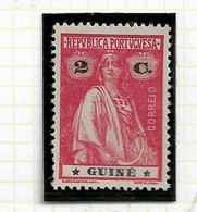 PORTUGUESE GUINEA STAMP - 1914 CERES PERF:15X14 P.PONTINHADO STARS(I-I) Md#147 MH (LGNE#31) - Portuguese Guinea