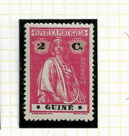 PORTUGUESE GUINEA STAMP - 1914 (1920) CERES PERF:15X14 P.LISO STARS(II-II) Md#147 MH (LGNE#35) - Portuguese Guinea