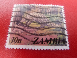 ZAMBIA - Val 10 N - Fourmilier - Oblitéré - Multicolore - - Zambia (1965-...)