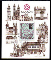 POLAND 1982 Restoration Of Monuments Block Used.  Michel Block 90 - Used Stamps