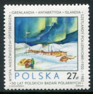 POLAND 1982 Polar Research MNH / **.  Michel 2832 - Ungebraucht