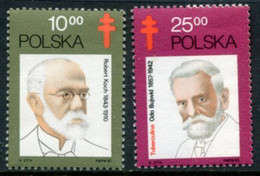 POLAND 1982 Centenary Of Discovery Of TB Bacillus MNH / **.  Michel 2827-28 - Nuovi