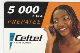 Congo (Brazzaville) - Celtel - Young Woman At The Phone (07/2005) - Congo