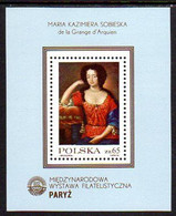 POLAND 1982 PHILEXFRANCE Philatelic Exhibition Block MNH / **.  Michel Block 88 - Blokken & Velletjes