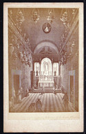 VIEILLE PHOTO CDV  - INTERIEUR DE LA SAINTE MAISON - Old (before 1900)