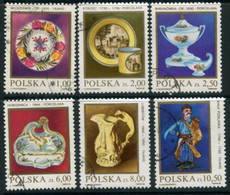 POLAND 1982 Porcelain II Used.  Michel 2793-98 - Oblitérés