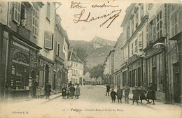 Poligny * Grande Rue Et Croix Du Dam * Librairie HUMBERT * Commerces Magasins - Poligny