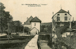 Salins Les Bains * La Furieuse Au Faubourg St Pierre * Villa * Canal Passerelle - Autres & Non Classés