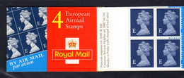 GRANDE-BRETAGNE 1999 - Carnet Yvert C2074 - SG HF1 - NEUF** MNH - European Air Mail Stamps - Carnets