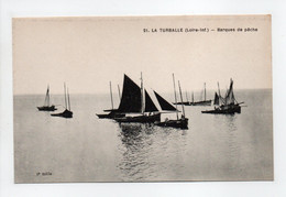 - CPA LA TURBALLE (44) - Barques De Pêche - Edition Chapeau N° 21 - - La Turballe