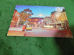 VINTAGE WALES: CONWY Llandudno Mostyn Street Illuminations Colour 1970 - Caernarvonshire