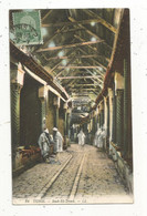 Cp , Commerce , SOUK EL TROUK , TUNISIE ,TUNIS , Voyagée 1914 - Hallen