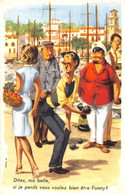 JEUX DE BOULES- CARTE HUMORISTIQUE - Humour