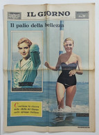 36334 Il Giorno A.II N.179 1957 - Palio Della Bellezza - Diana Dors - Eisenhower - Mode