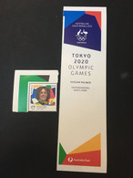 (stamp 18-8-2021) Australia Gold Medalist - New Olympic Games Stamp (Skateboarding) Keegan Palmer - Skateboard