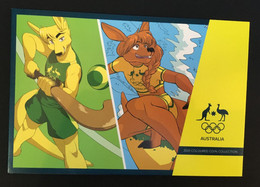 (YY 1 A) New Australian $ 2.00 X 5 Limited Edition Toyko Olympic Games COIN By Royal Australian Mint (presentation Pack) - Altri & Non Classificati