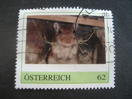 Österreich Pers.BM- Maus Gebraucht Mit Stempel Allhaming - Personalisierte Briefmarken