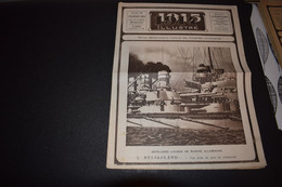 1914 Illustré Février 1915 N°25 Marine Allemande Héligoland Ans Bombardement Zeebrugge Humbeek Handzaam Dixmude - 1900 - 1949