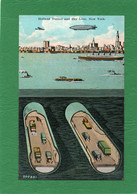 NEW YORK CITY -HOLLAND TUNNEL AND SKY LINE.  CPA AMERICAN PHOTO Année 1930 N° 30983 - Brücken Und Tunnel