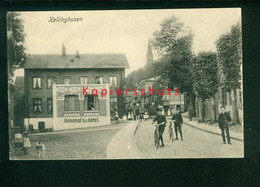 AK Kellinghusen, Bahnhofs-Hotel, Belebt, Gel. 1907? Nach Siethwende In Holstein - Kellinghusen