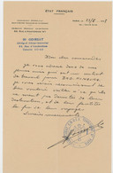 Lettre Pétain Vichy Guerre Occupation Collaboration STO Travailleurs En Allemagne Relève Autographe - 1939-45