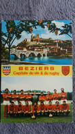 CPSM BEZIERS CAPITALE DU RUGBY ET DU VIN CATHEDRALE ST NAZAIRE L ORB ED AS BLASON - Rugby