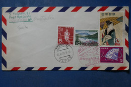 Z18   JAPON   BELLE LETTRE    1959  TOKYO    POUR  SYDNEY AUSTRALIA  + CACHET ROUGE+ AFFRANCH. PLAISANT - Cartas & Documentos