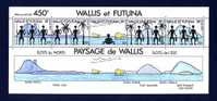 WALLIS FUTUNA 1992 Bloc N° 6 ** Neuf MNH Superbe C 14,30 € Vues Des îles Bateaux Boats Ships - Blocks & Kleinbögen
