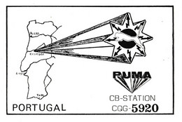 Postal  De Radio -amador-puma-Coimbra - Radio