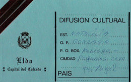 Postal  De Radio -amador-DIFUSION CULTURAL - Radio