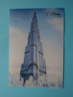 BURJ KHALIFA > DUBAI ( Ammar Almalik > 3 D Card )  Anno 2018 ( Zie Foto's ) - Dubai