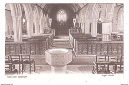 MULLION CHURCH INTERIOR CORNWALL ARGYLL'S SERIES UNUSED - Autres & Non Classés