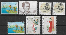 2013-7 China Personajes-paisajes Niños-bamboo-opera 7v. - Used Stamps