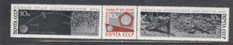 USSR 1966 - Space: LUNA 9, Strip Of 3 Stamps, Mi-Nr. 3296/98, MNH** - Unused Stamps