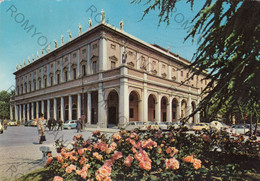 CARTOLINA  REGGIO EMILIA,EMILIA ROMAGNA,TEATRO MUNICIPALE,BELLA ITALIA,CULTURA,RELIGIONE,STORIA,MEMORIA,VIAGGIATA 1965 - Reggio Emilia