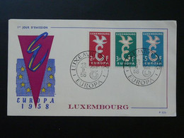 FDC Europa 1958 Luxembourg Ref 65585 - FDC