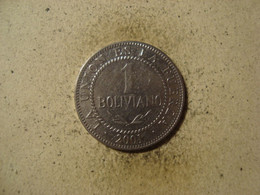 MONNAIE BOLIVIE 1 BOLIVIANO 2001 - Bolivie