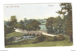 OLD USED POSTCARD OF HENDON THE BRIDGE MIDDLESEX - Middlesex