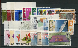 1968, Kaiman-Inseln, 358-61 U.a., ** - Iles Caïmans