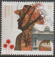 AUSTRALIA - USED 2018 $1.00 A Century Of Service: War Memorials - Avenue Of Honour, Ballarat, Victoria - Used Stamps