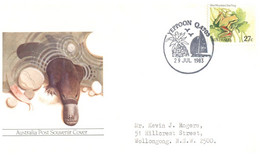 (YY 9 A) Australia FDC Cover - 1983 - Commemorative Postmarks (2 Cover) Yeppoon & Adelaide - Autres & Non Classés