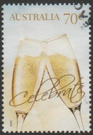 AUSTRALIA - USED 2014 70c Special Occasions - Wine Glasses - Used Stamps