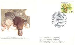 (YY 9 A) Australia FDC Cover - 1983 - Commemorative Postmarks (2 Cover) Clare & Sarina - Andere & Zonder Classificatie