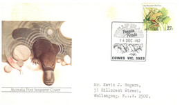 (YY 9 A) Australia FDC Cover - 1983 - Commemorative Postmarks (2 Cover) Cowes & Ridson Vale - Other & Unclassified