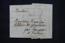 BELGIQUE - Marque Postale De Bruxelles Sur Lettre - L 104650 - 1794-1814 (Periodo Francese)