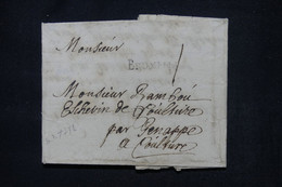 BELGIQUE - Marque Postale De Bruxelles Sur Lettre - L 104650 - 1794-1814 (French Period)