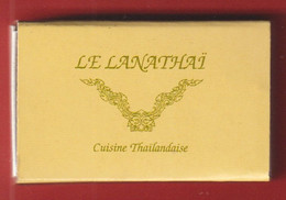 Boites D'allumettes . Restaurant . Le Lanathai Lille - Boites D'allumettes