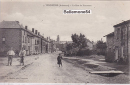 Cpa Dept 08 - VENDRESSE - La Rue Du Fourneau (voir Scan Recto-verso) - Altri Comuni